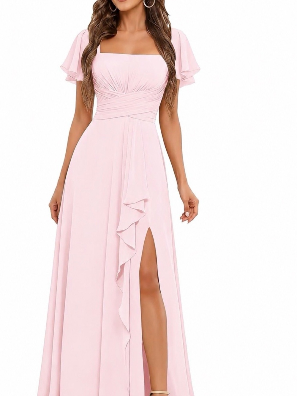 New Light Pink Formal Dress – Size 14 – Originally $90